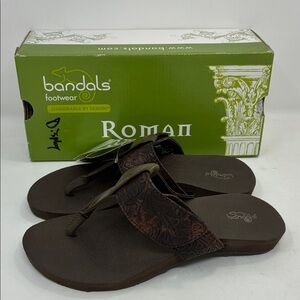 Size: 6 - Roma Brown Sandals
